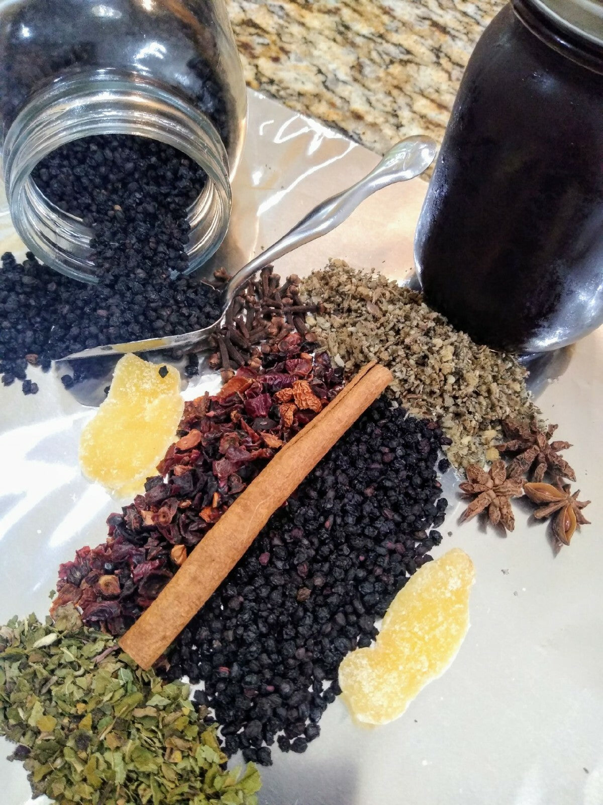 Organic Elderberry Syrup Kit – With Brewing Bag