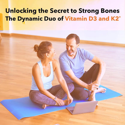 Vitamin D3 with K2 60 Capsules