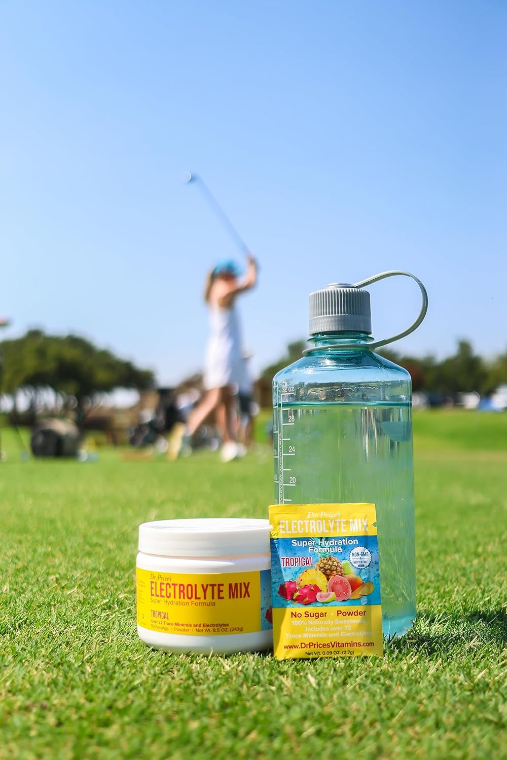 - Hydration Packets – Electrolytes, No Sugar