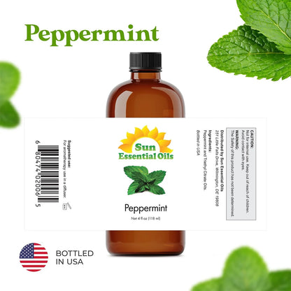 Peppermint Oil 4oz | Pure Essential Oil