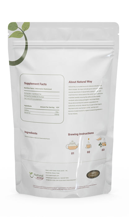 Natural Chamomile Flower Tea Bags