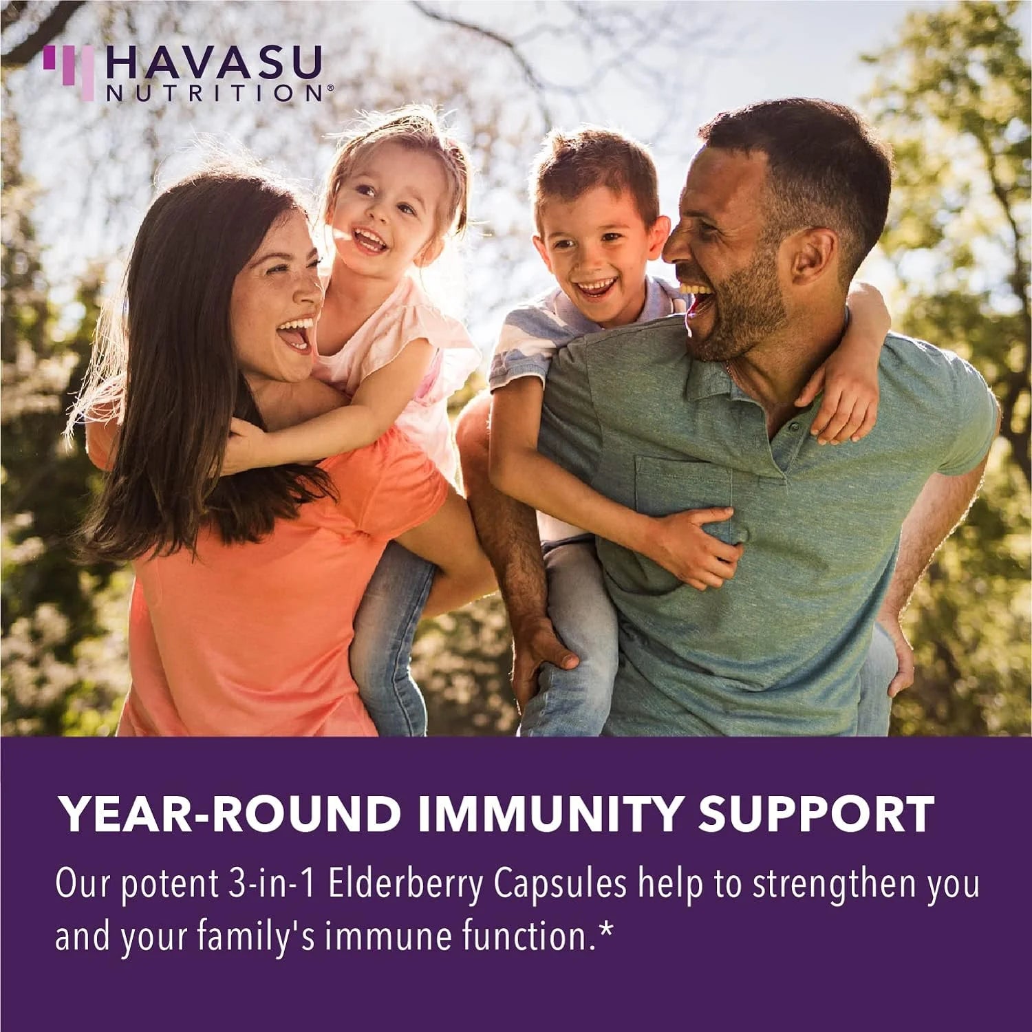 Havasu Elderberry Capsules – 60 Count | Immune Support