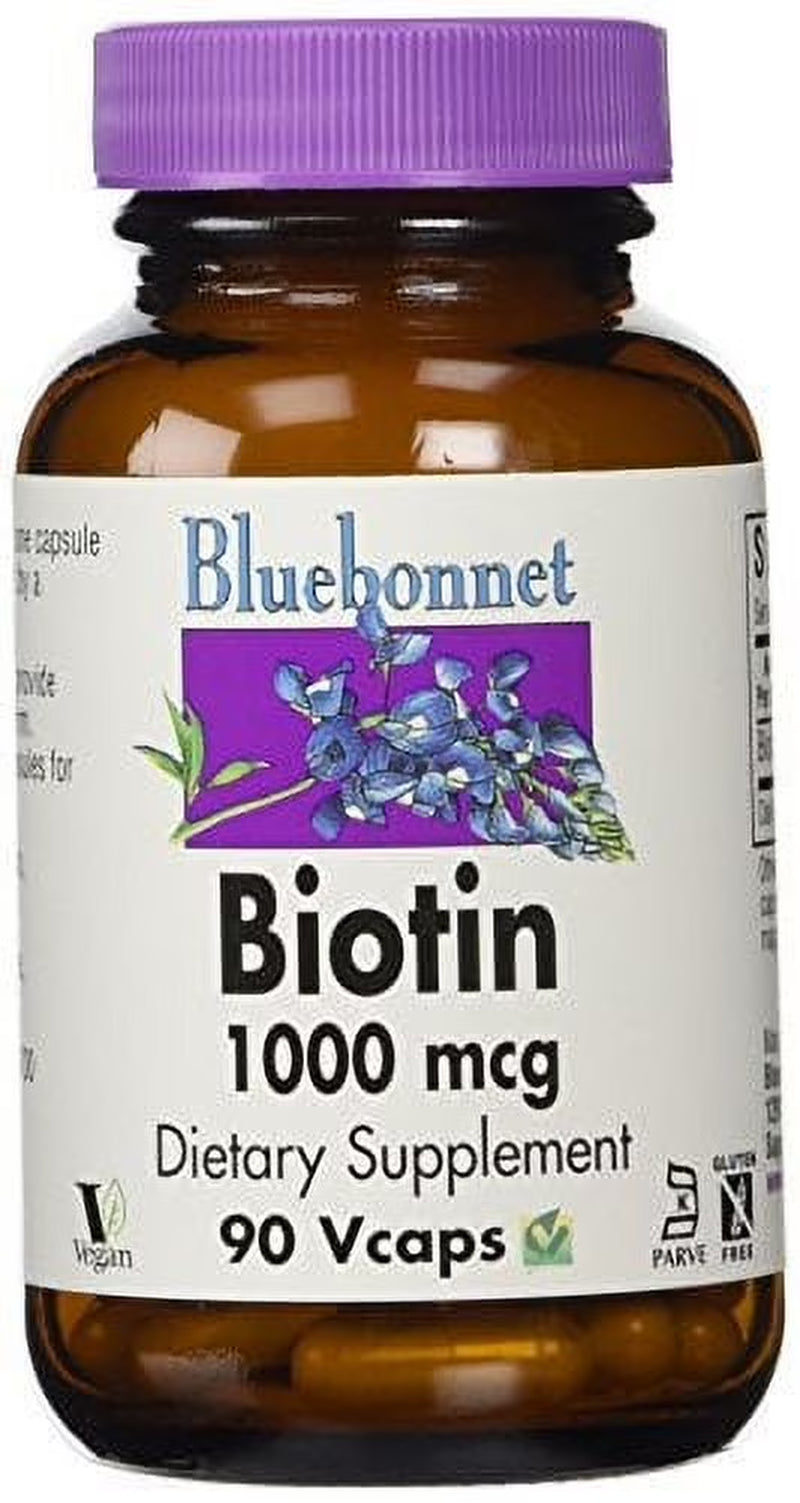 Nutrition Biotin 1000 Mcg Vegetarian Capsules