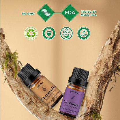 Chamomile & Lavender Essential Oil Set – 2 Pack (10ml Each)