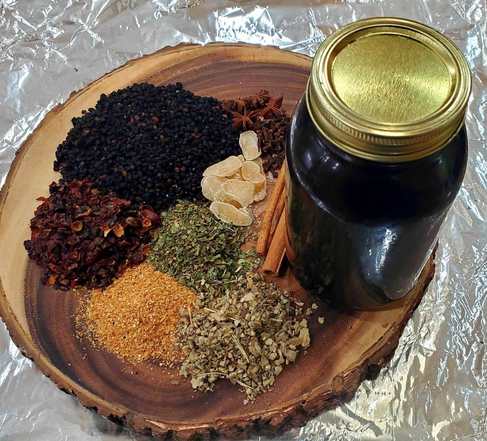 Organic Elderberry Syrup Kit – With Brewing Bag