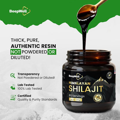 Shilajit Resin – Pure Organic Himalayan, 50g
