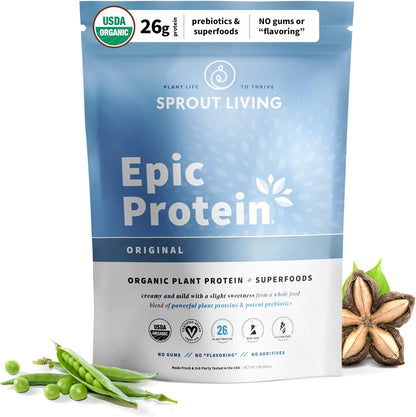 Organic Plant-Based Protein + Superfoods, Unflavored