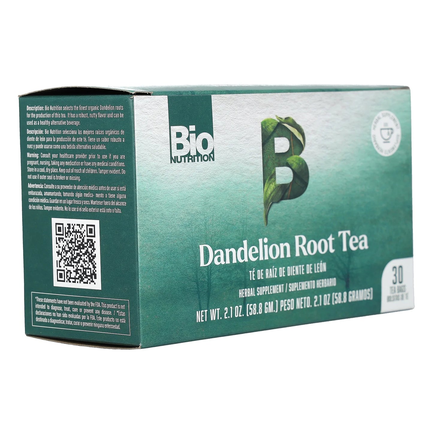 Tea Dandelion Root, 30 Bags