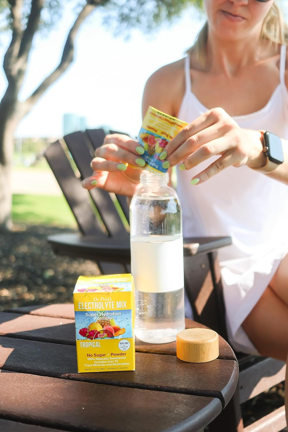 - Hydration Packets – Electrolytes, No Sugar