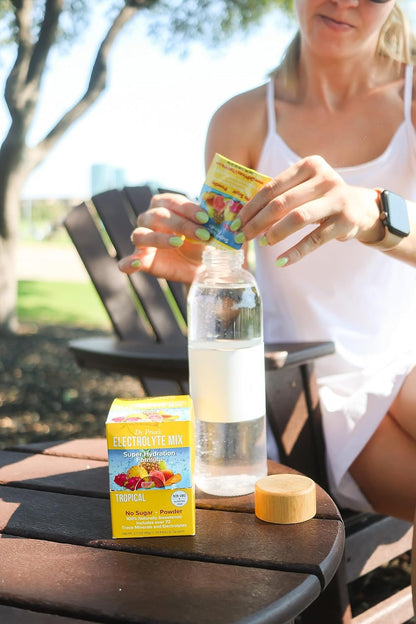 - Hydration Packets – Electrolytes, No Sugar