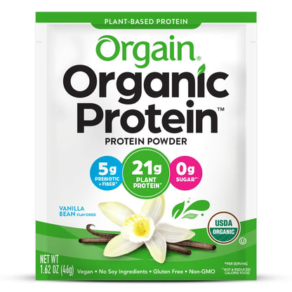 Organic Protein™ Plant Based Protein Powder - Vanilla Bean
