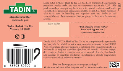 Hibiscus Tea, Herbal Tea Bags, 24 Count