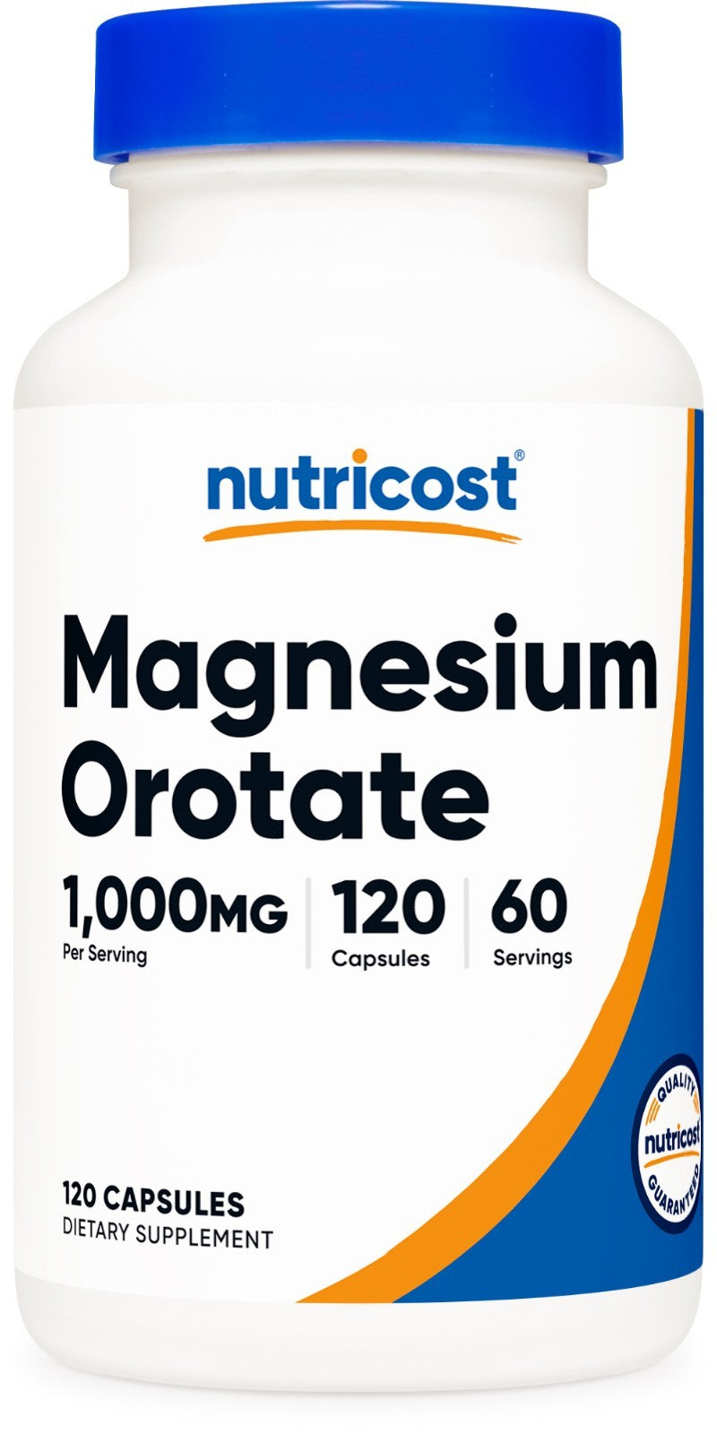 Nutricost Magnesium Orotate – 120 Capsules, Non-GMO
