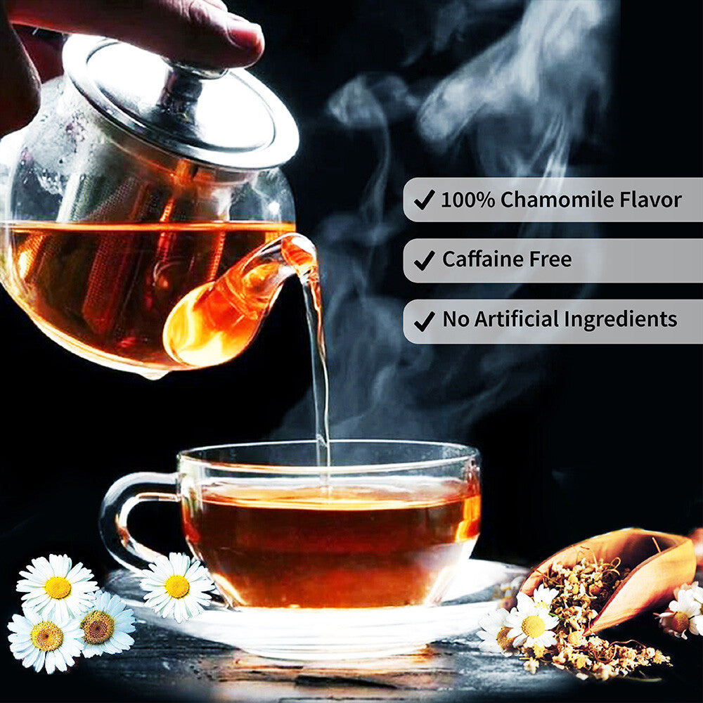 Natural Chamomile Flower Tea Bags