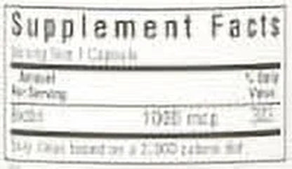 Nutrition Biotin 1000 Mcg Vegetarian Capsules