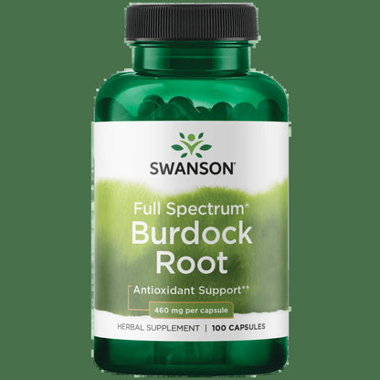 Burdock Root 460mg – 100 Capsules | Kidney, Liver & Immune Support