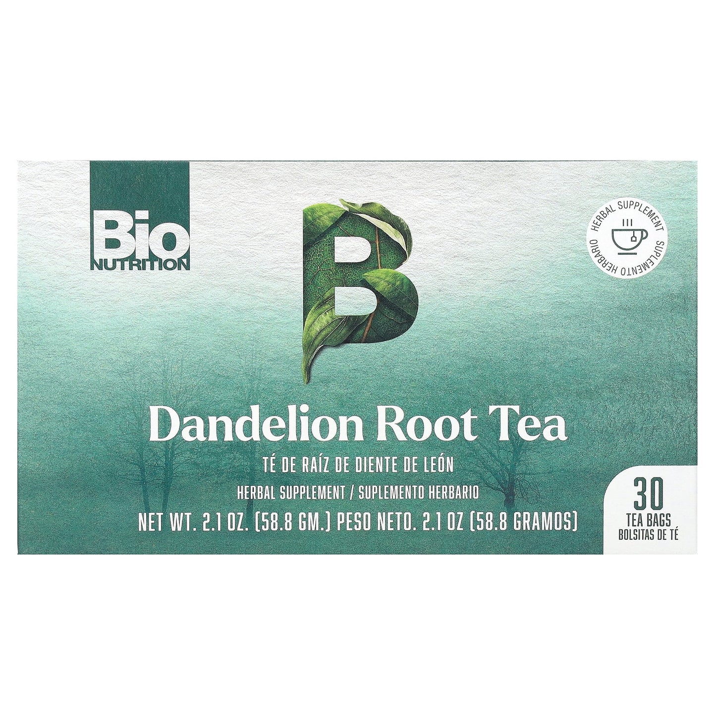 Tea Dandelion Root, 30 Bags