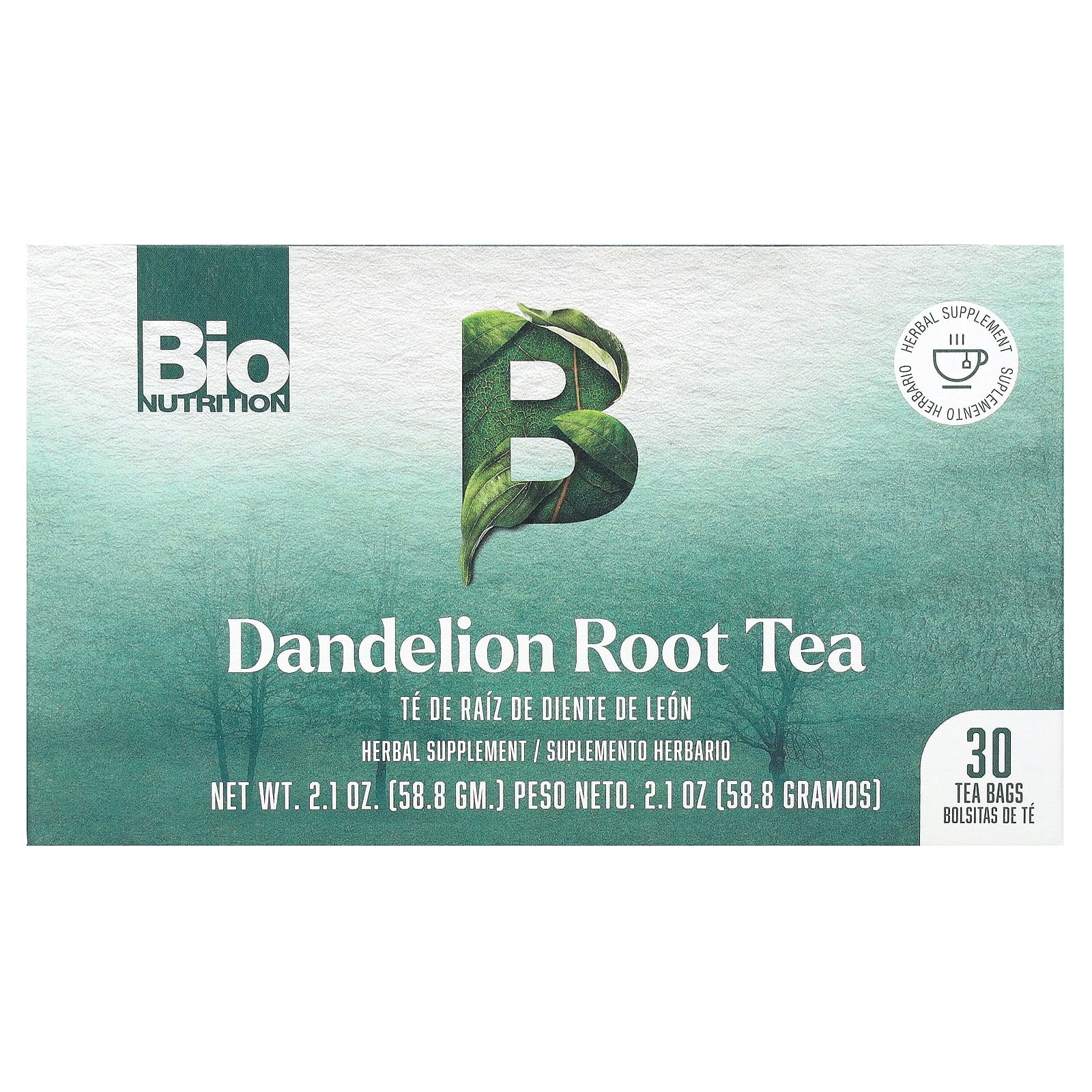 Tea Dandelion Root, 30 Bags