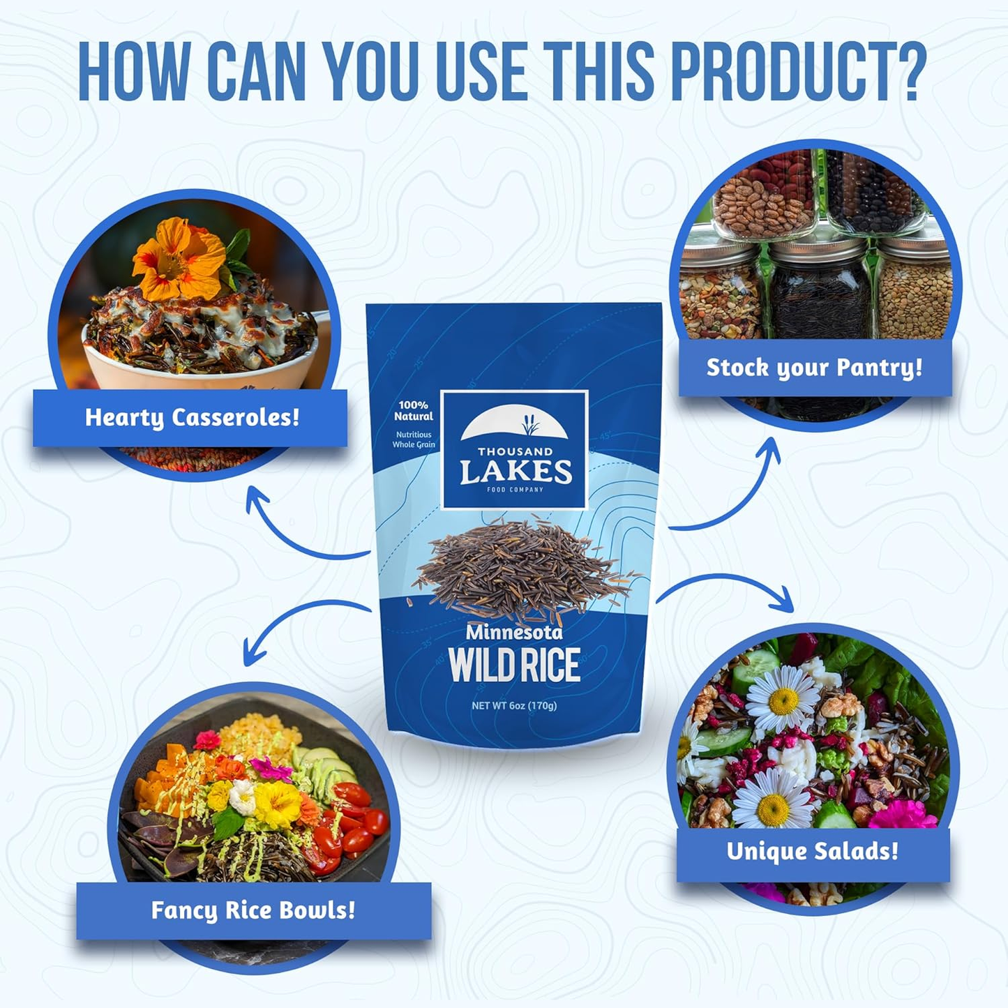 Wild Rice - Bulk - 5 Pounds | 100% All Natural